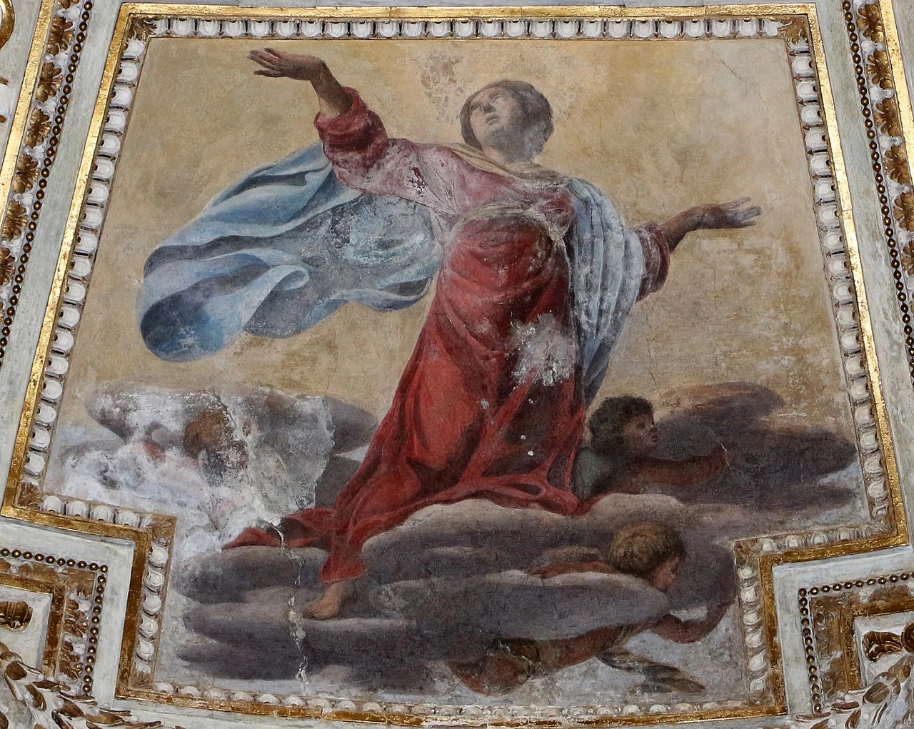 Volta con la vita di Maria - Assunzione, San Lorenzo in Lucina (Roma)
